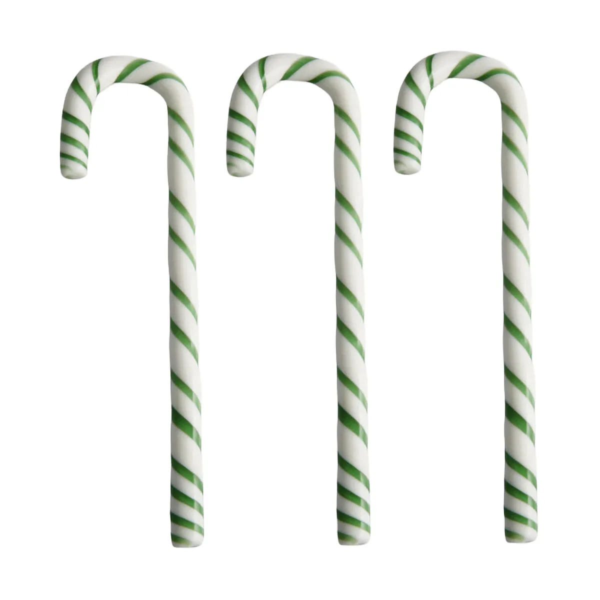 Polka καπέλο 17 cm 3-pack, Λευκό-πράσινο Kosta Boda