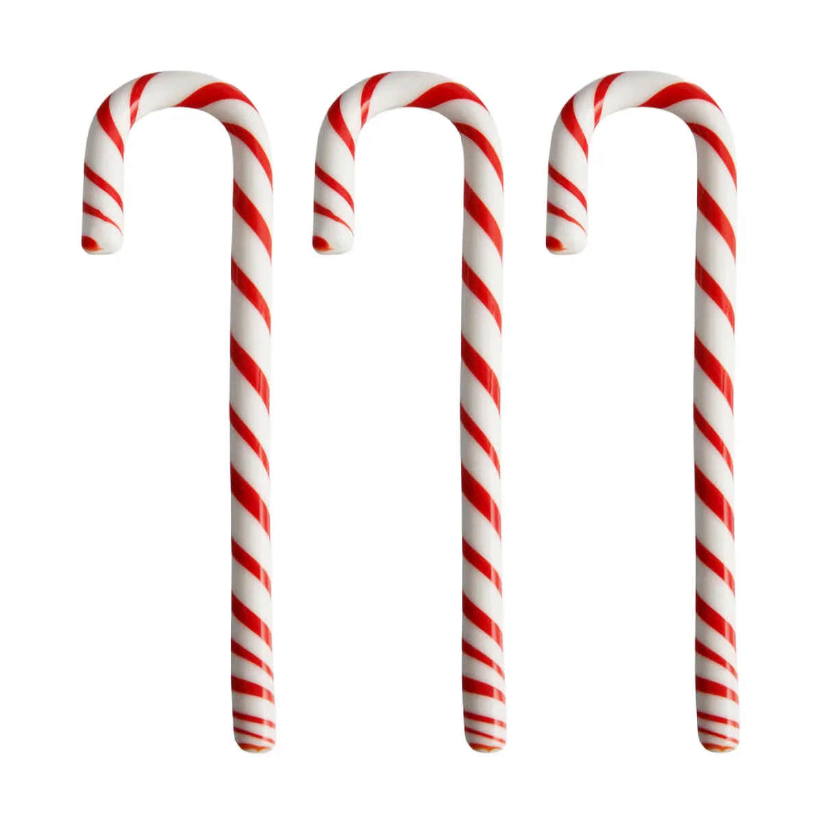 Polka καπέλο 17 cm 3-pack, Λευκό-κόκκινο Kosta Boda