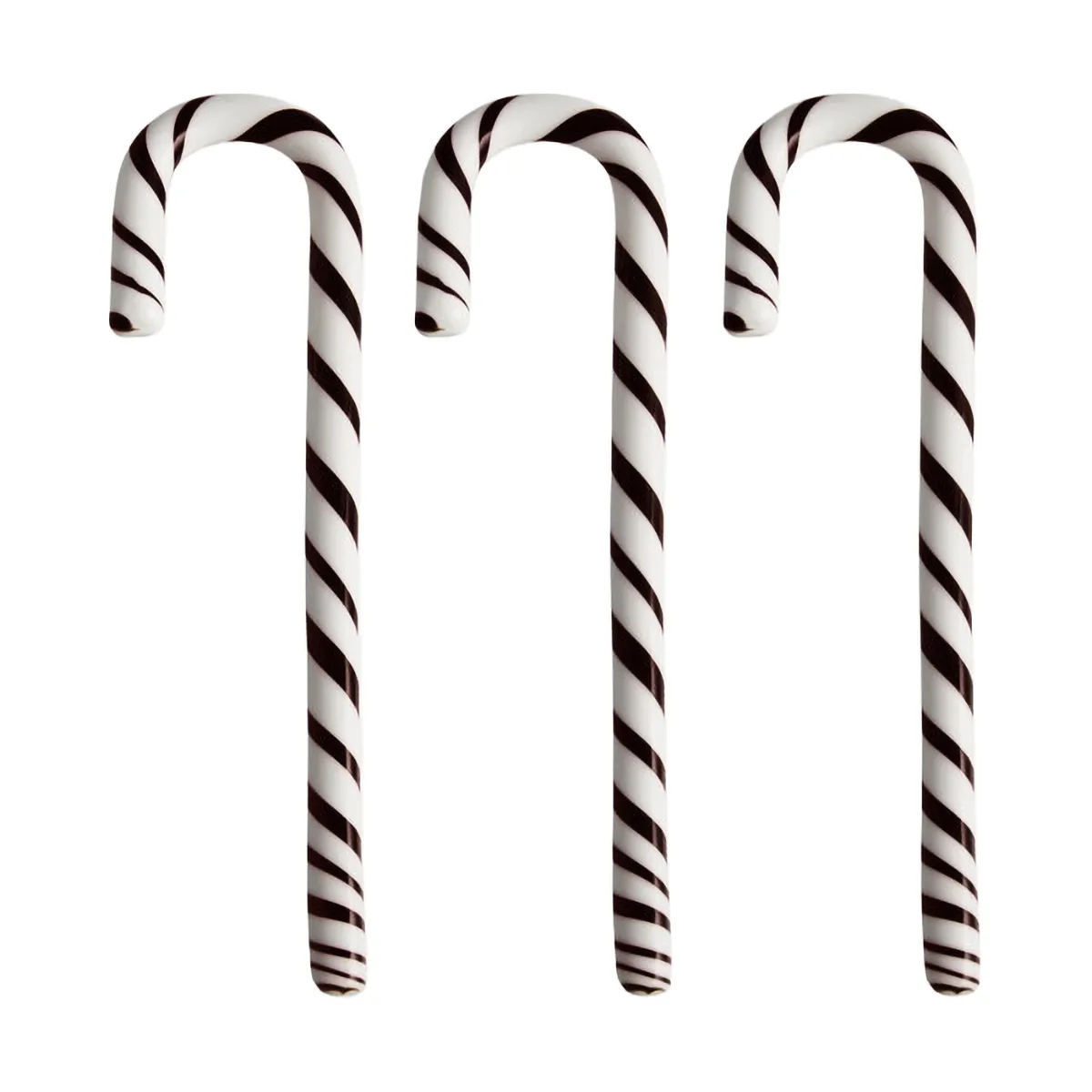 Polka καπέλο 17 cm 3-pack, Λευκό-μαύρο Kosta Boda