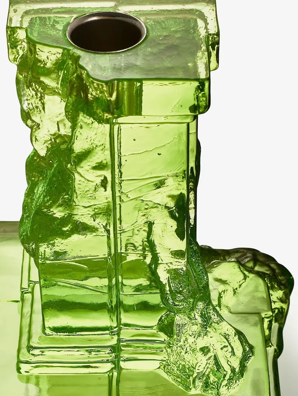 Rocky Baroque κηροπήγιο 150 mm, Kryptonit Kosta Boda