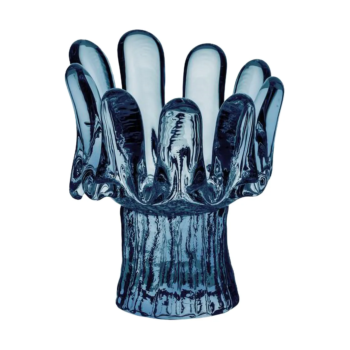 Φανάρι Solros κυκλικό γυαλί 11,5 cm, Μπλε Kosta Boda