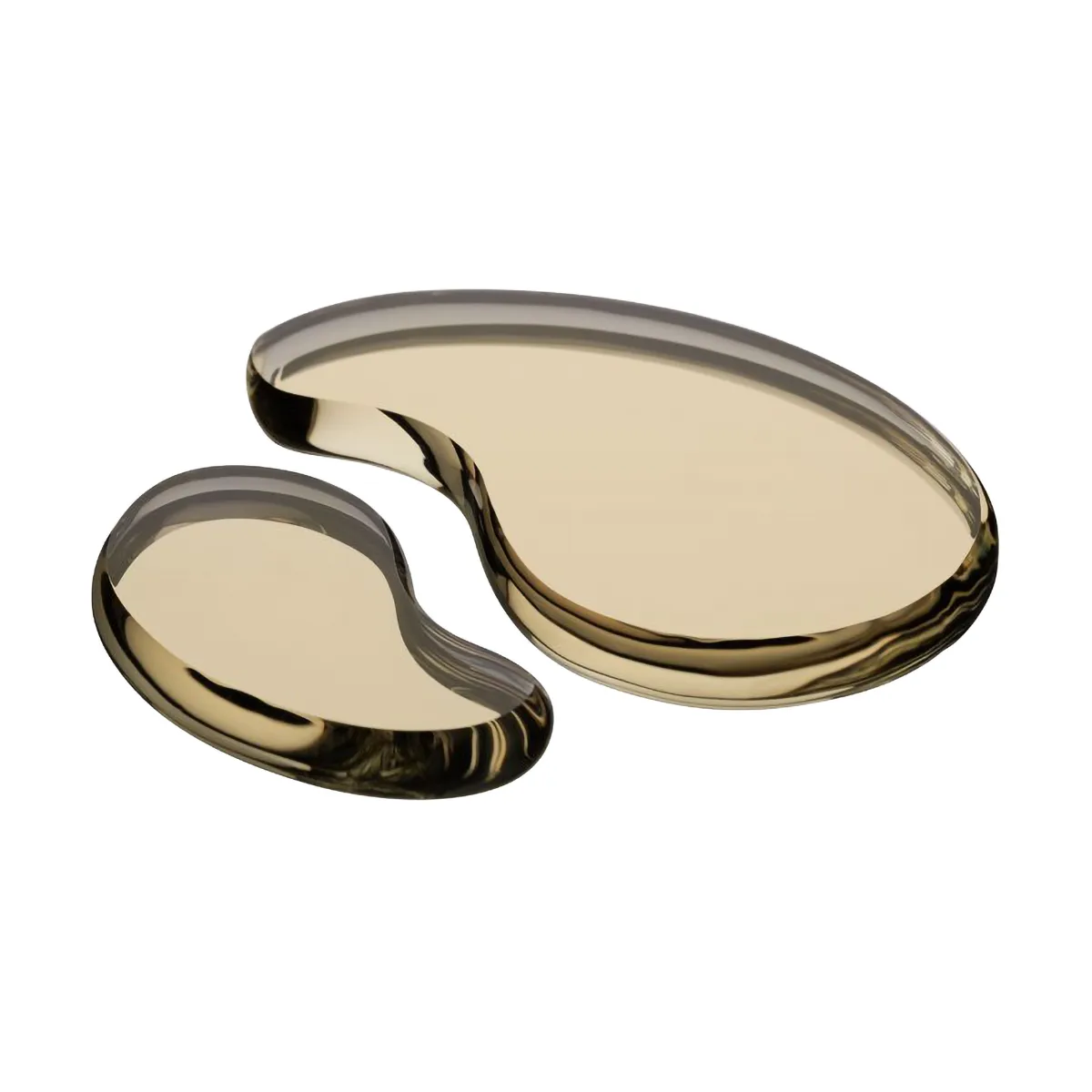 Tears of joy διακοσμητικό αντικείμενο 2 τεμάχια, Χρυσός Kosta Boda