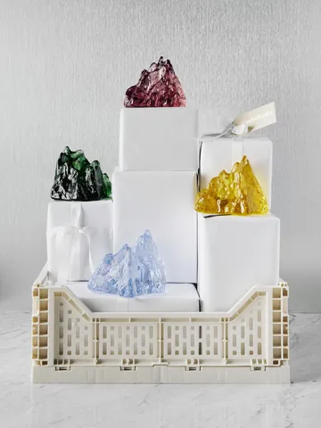 The Rock φανάρι 91 mm - Σμαραγδί πράσινο - Kosta Boda