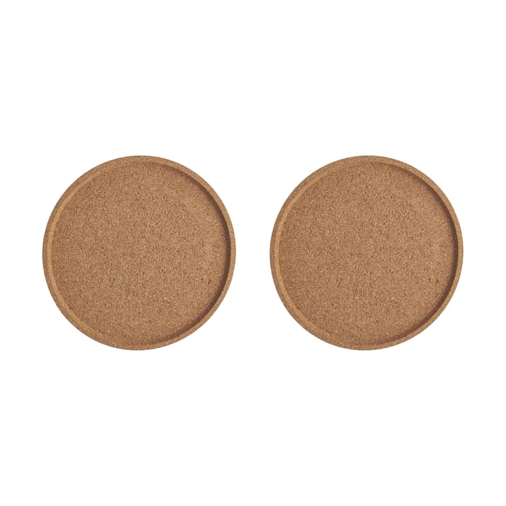 Viva σουβέρ φελλού Ø16,8 cm 2-pack - Καφέ - Kosta Boda