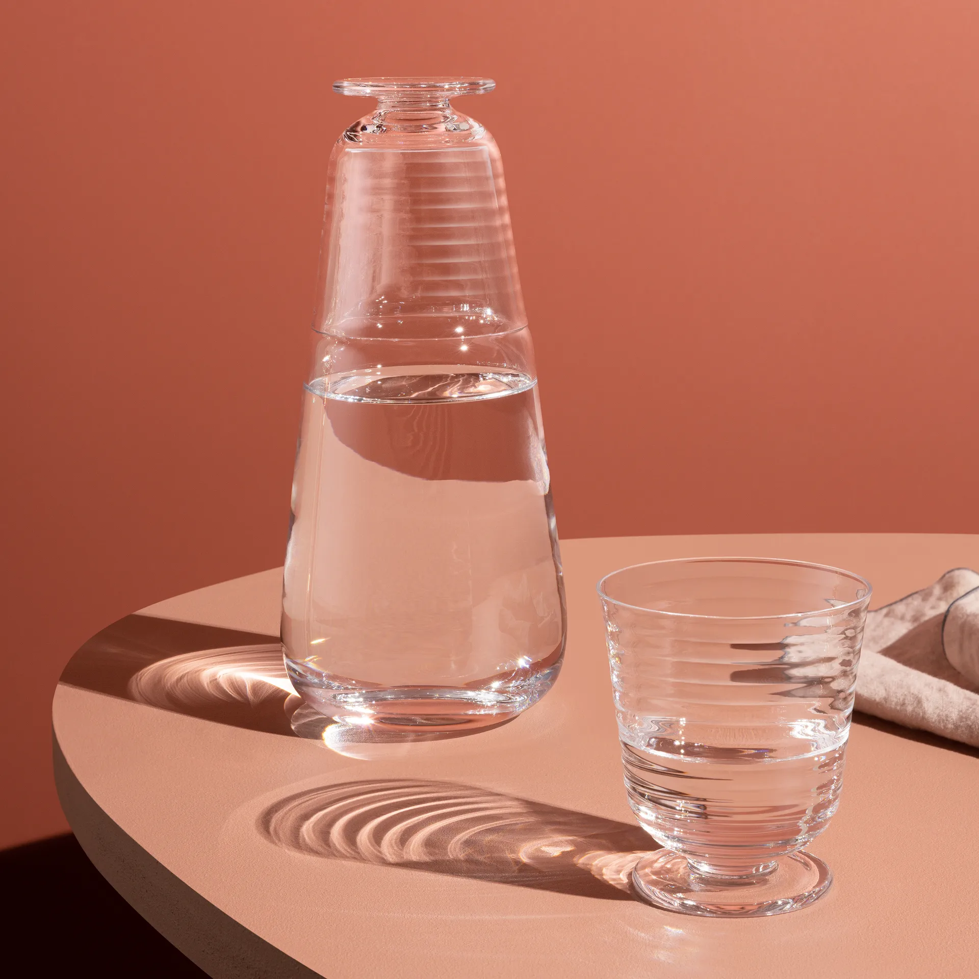 Viva carafe with γυάλινο, Διαφανές Kosta Boda