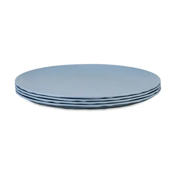 Club πιάτο Ø26 εκ. 4 τεμάχια biocirk θερμοπλαστικό - Nature flower blue - Koziol