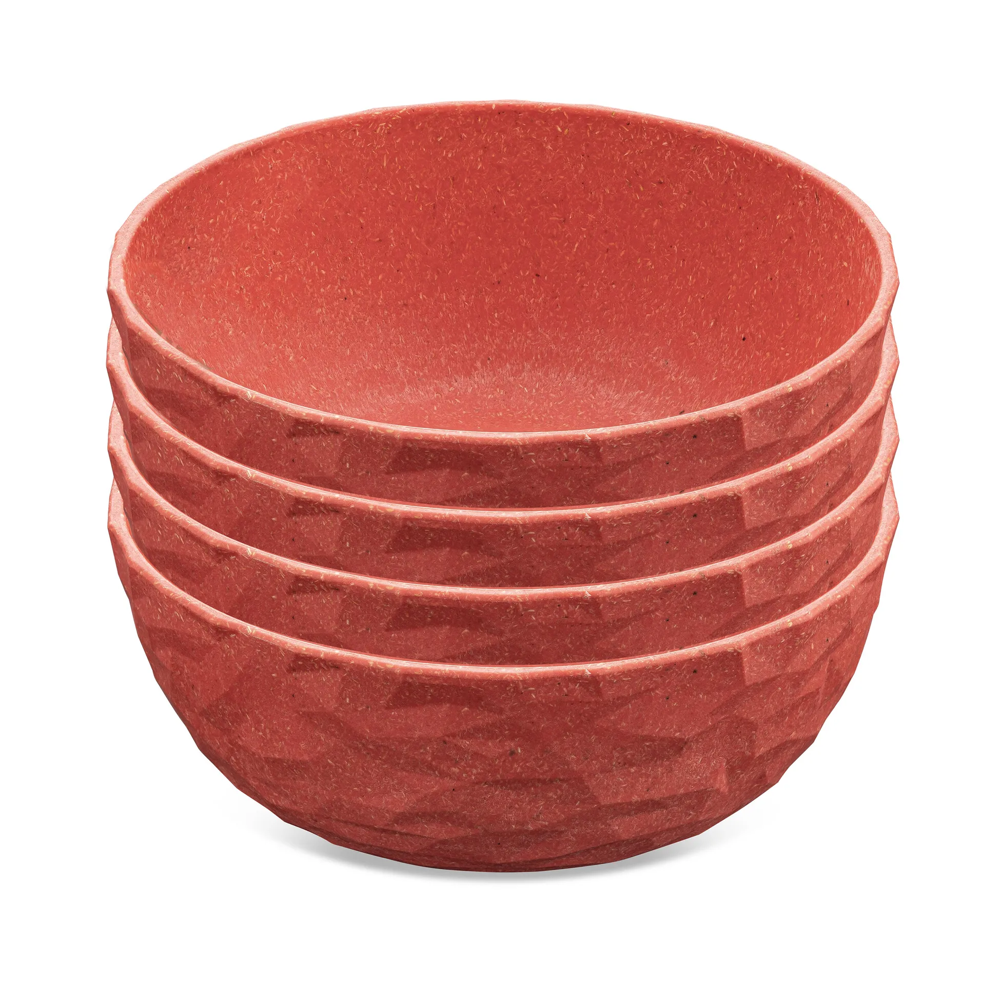 Club bowl Ø16,2 εκ, συσκευασία 4 τεμαχίων, Natural coral Koziol