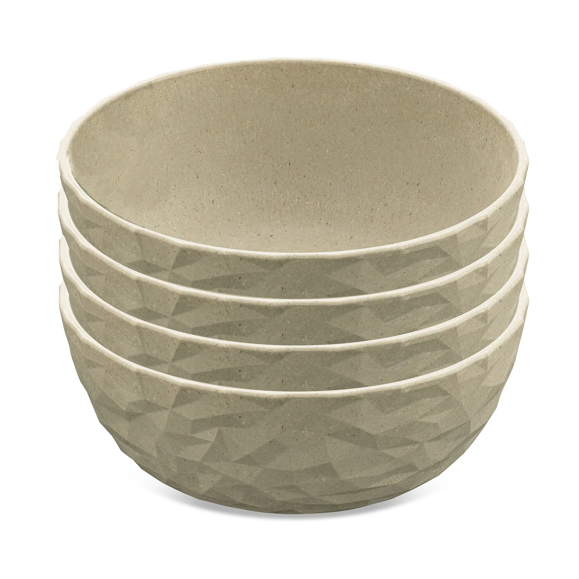 Club bowl Ø16,2 εκ, συσκευασία 4 τεμαχίων, Natural desert sand Koziol