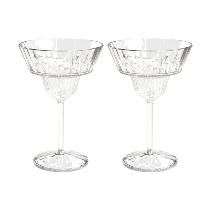 Club No. 16 drinking glass plastic 25 cl, συσκευασία 2 τεμαχίων - Crystal clear - Koziol