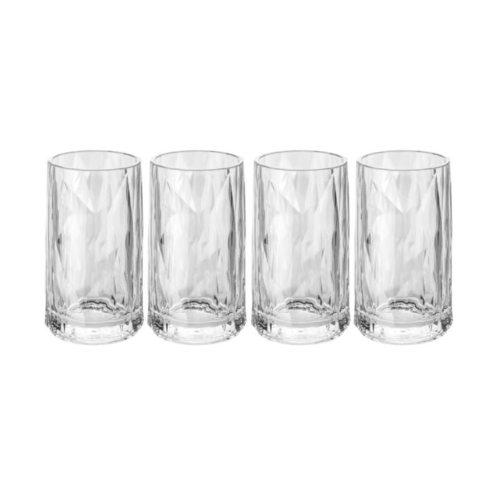 Club No. 7 snaps glass plastic 4 cl συσκευασία 4 τεμαχίων, Crystal clear Koziol