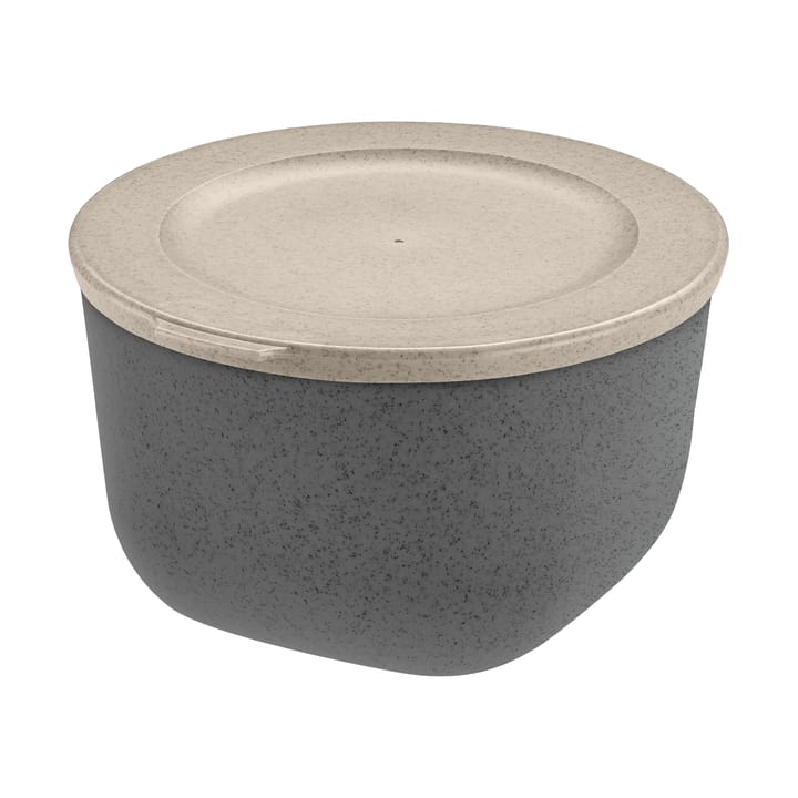 Connect μπολ με καπάκι 1 L biocirk θερμοπλαστικό - Nature ash grey - Koziol