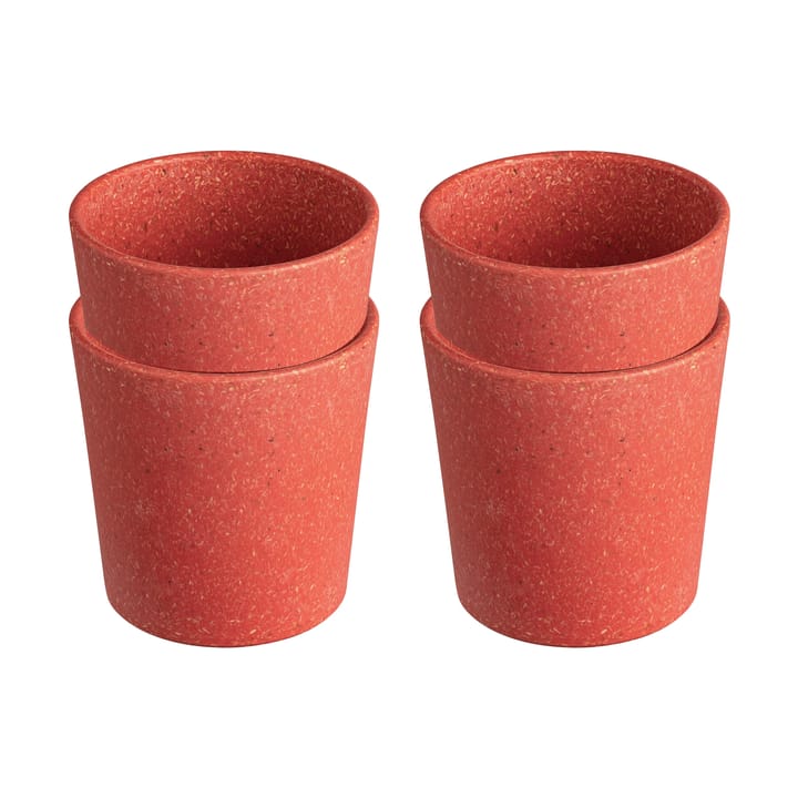 Connect cup S 19 cl συσκευασία 4 τεμαχίων - Natural coral - Koziol