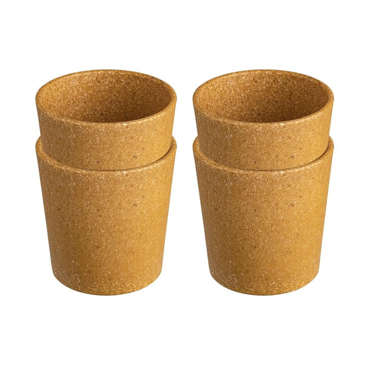 Connect cup S 19 cl συσκευασία 4 τεμαχίων - Natural wood - Koziol