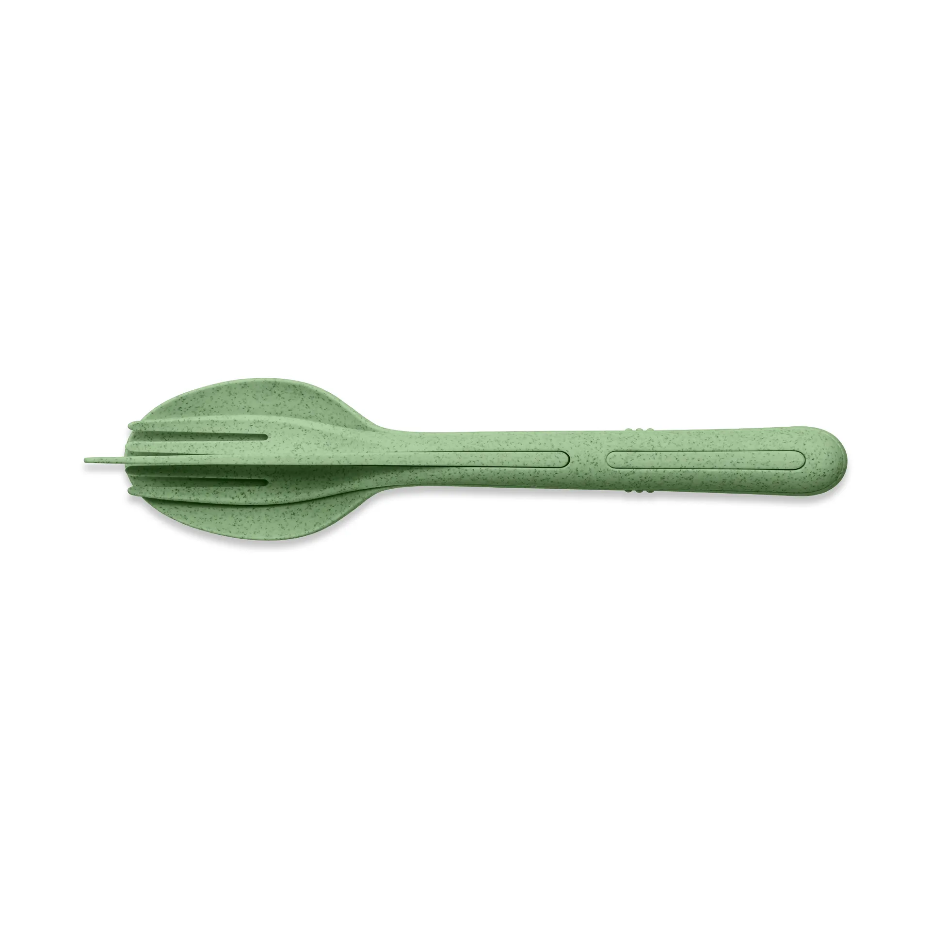 Klikk cutlery 3 τεμάχια, Natural leaf green Koziol