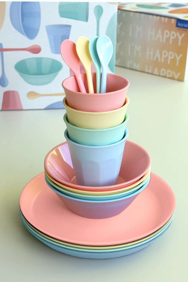 Σετ σερβιρίσματος Nora Macarons 16 κομμάτια., Multi Koziol