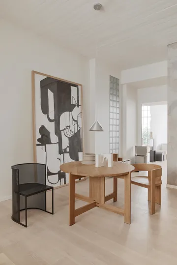 Collector καρέκλα - Ζεστό λουστραρισμένο δρυς-καρυδιά - Kristina Dam Studio