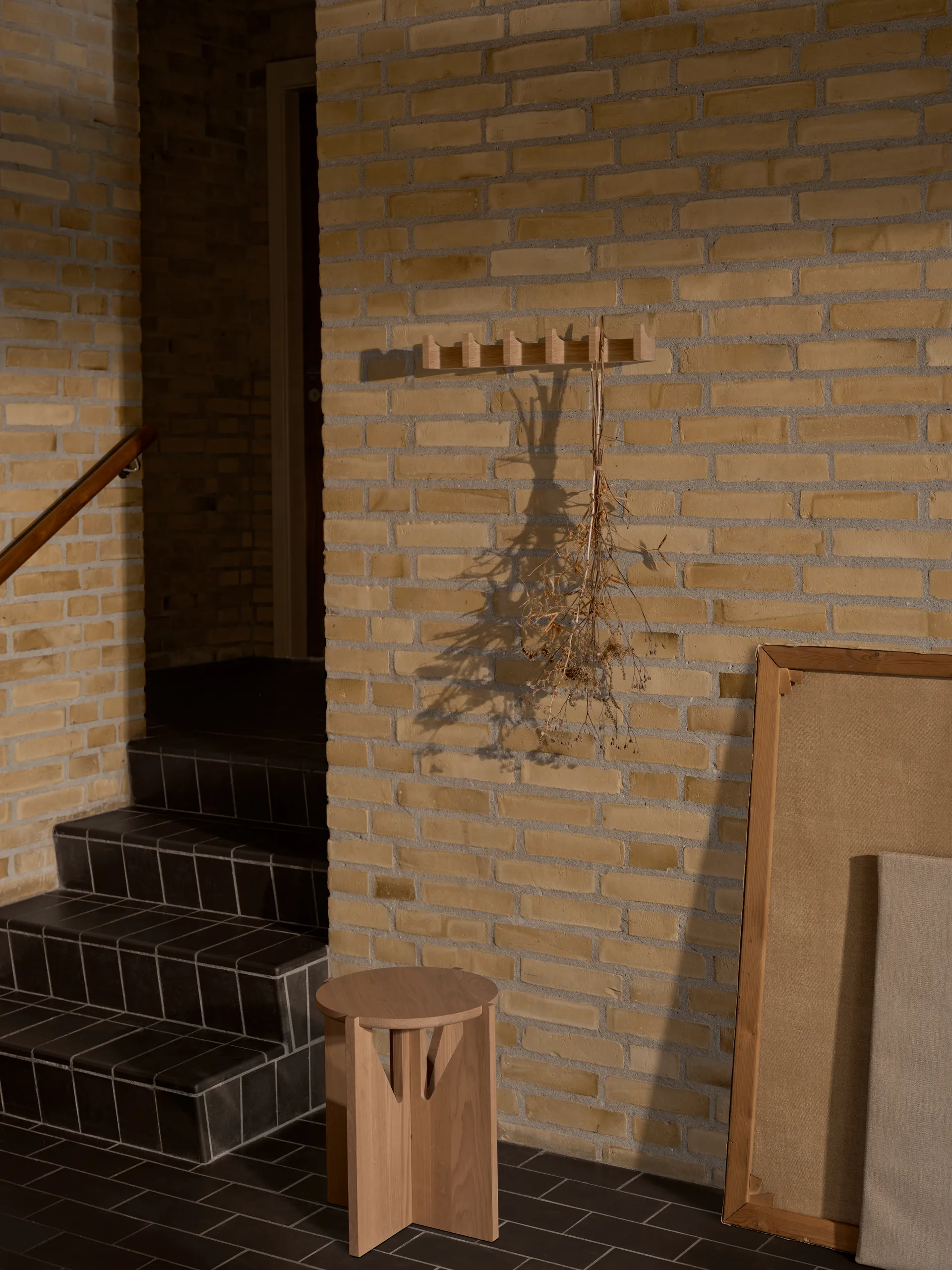 Column κρεμάστρα 49 cm, Φυσικό λαδιωμένο δρυς Kristina Dam Studio