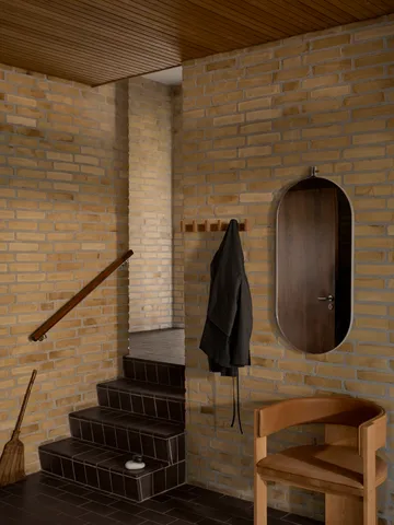 Column κρεμάστρα 49 cm - Ζεστό λαδιωμένος δρυς - Kristina Dam Studio