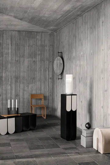 Curved βάση - Black - Kristina Dam Studio