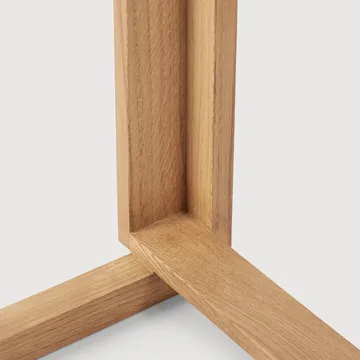 Outline σκαμπό μπαρ 75 cm - Ζεστό λουστραρισμένο δρυς-βούρτσιστο ατσάλι - Kristina Dam Studio