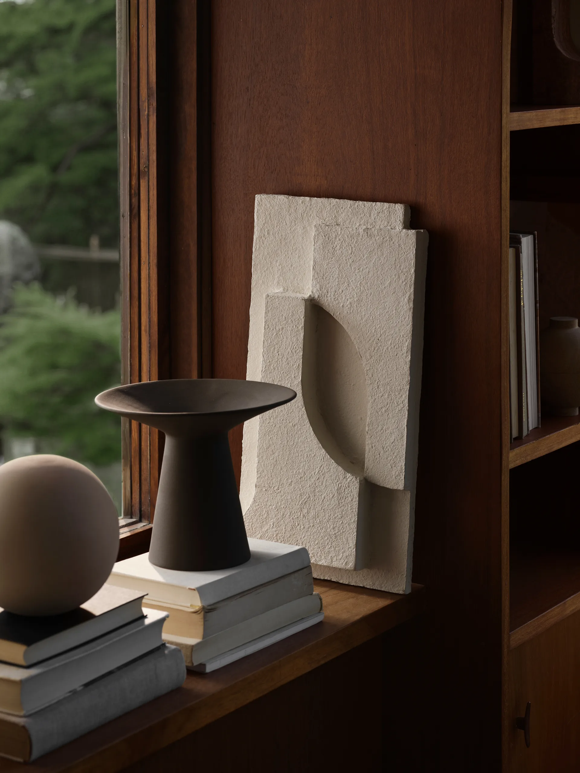 Serif Relief διακόσμηση τοίχου S, Off white Kristina Dam Studio