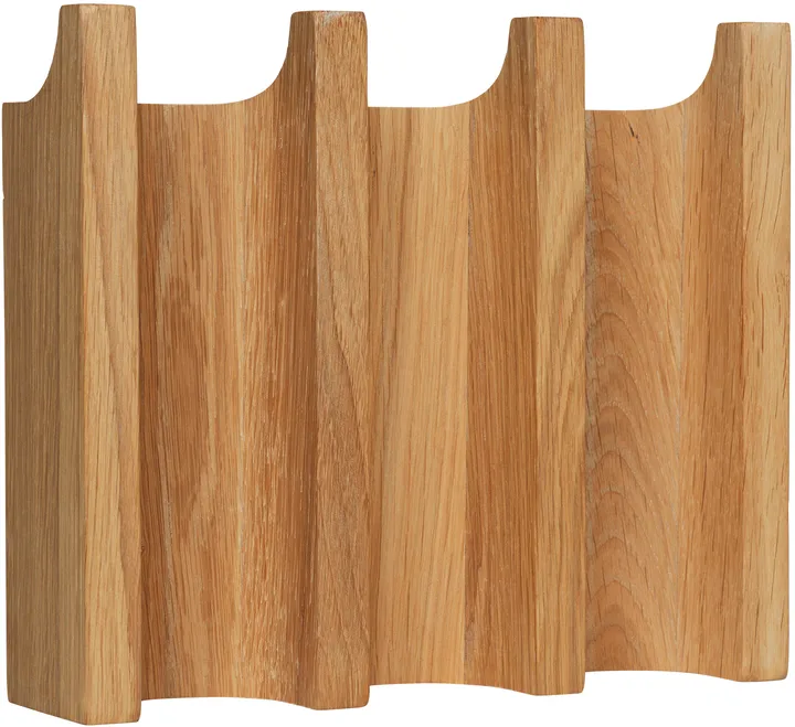 Κρεμάστρα με στήλες - Ζεστό λαδιωμένος δρυς - Kristina Dam Studio