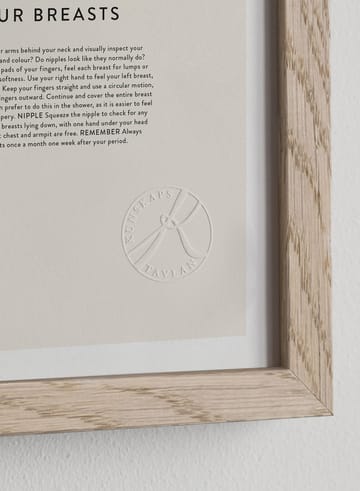 Love your breasts αφίσα - 30x40 εκ. - Kunskapstavlan®
