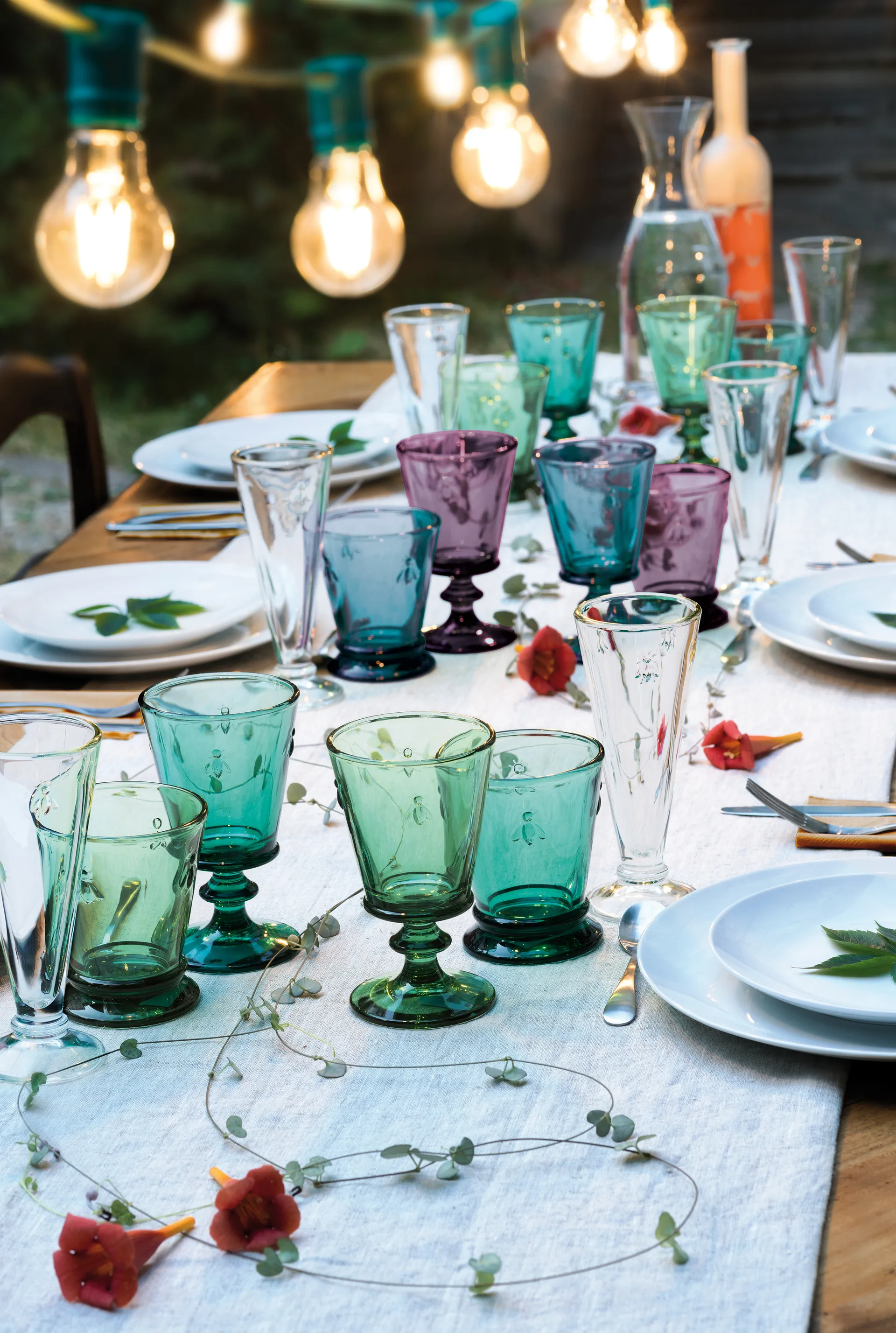 Ποτήρι κρασιού Abeille 24 cl 4 κομμάτια, Multi La Rochère