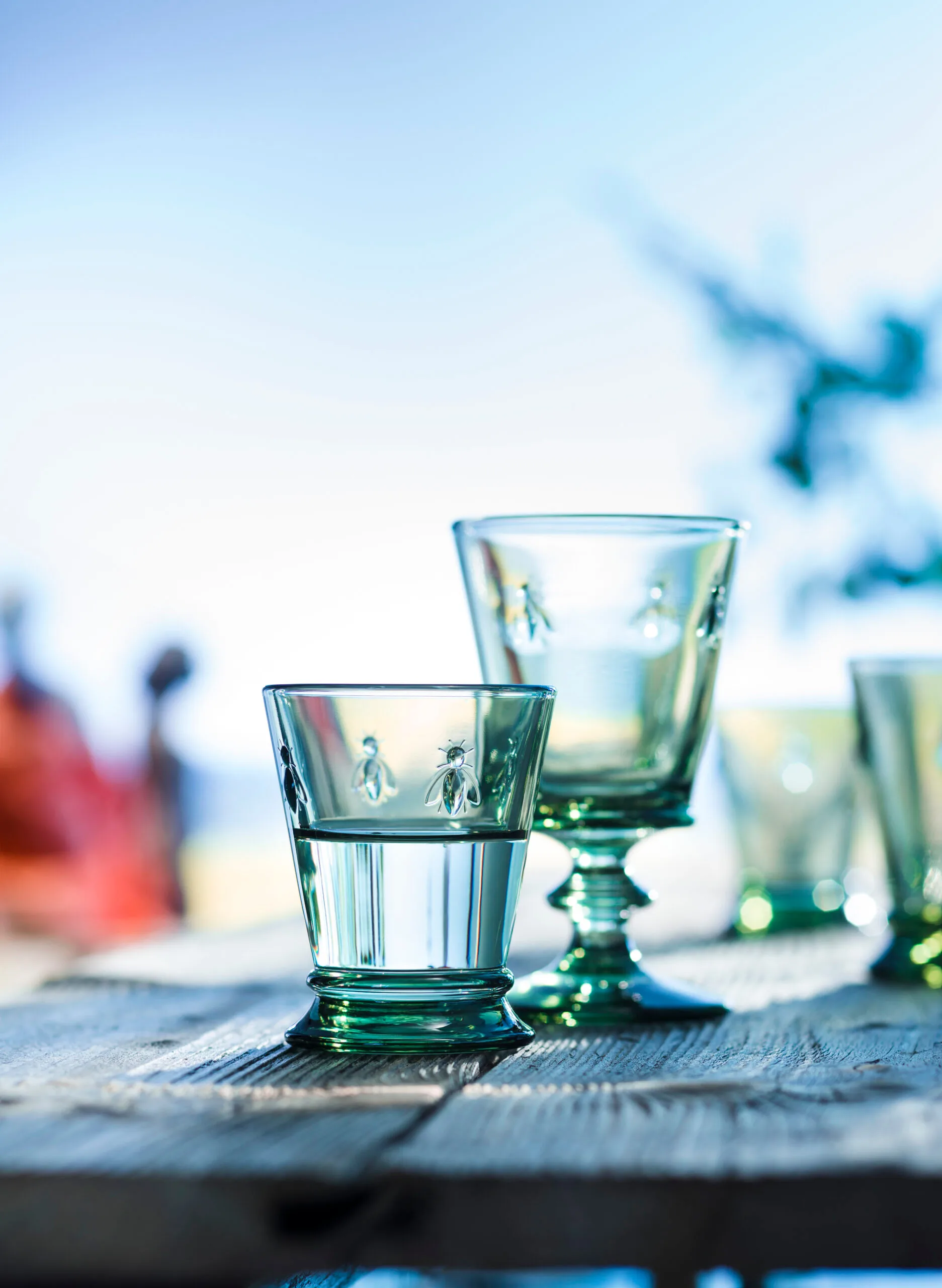 Ποτήρι κρασιού Abeille 24 cl σετ 6 τεμαχίων, Πράσινο της ελιάς La Rochère