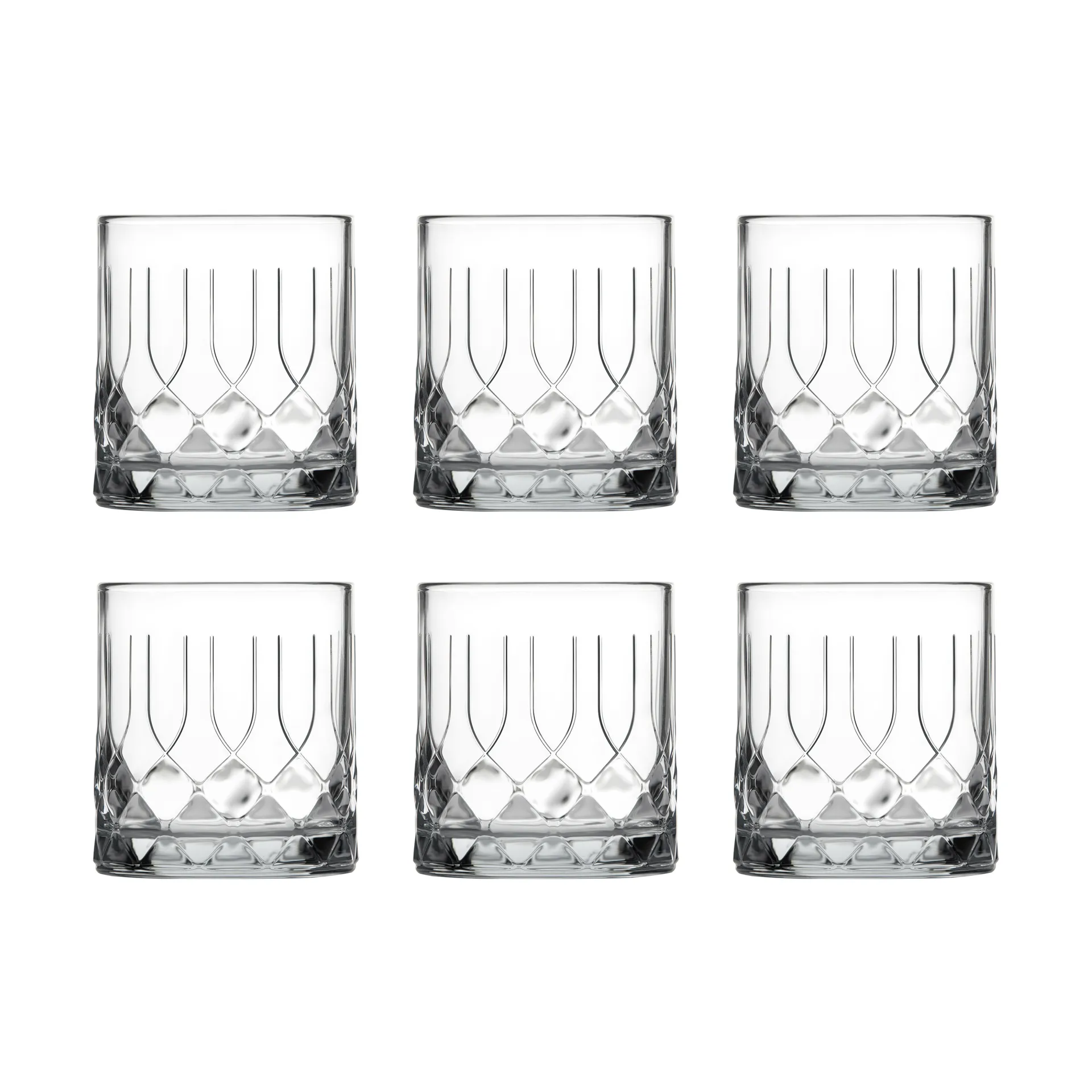 Chicago tumbler ποτήρια whiskey 6-pack, 34 cl La Rochère