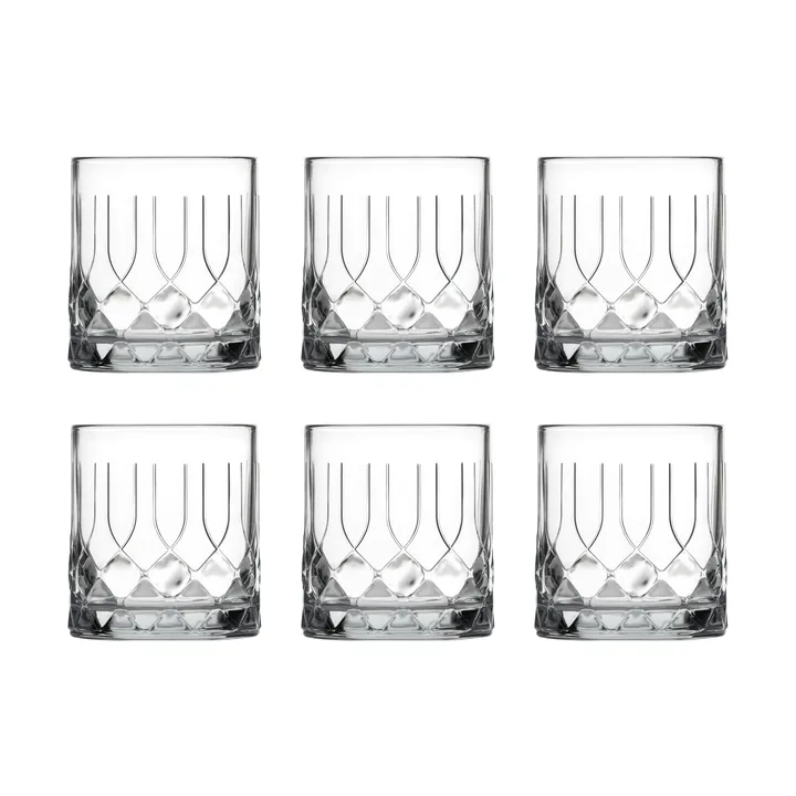 Chicago tumbler ποτήρια whiskey 6-pack - 34 cl - La Rochère