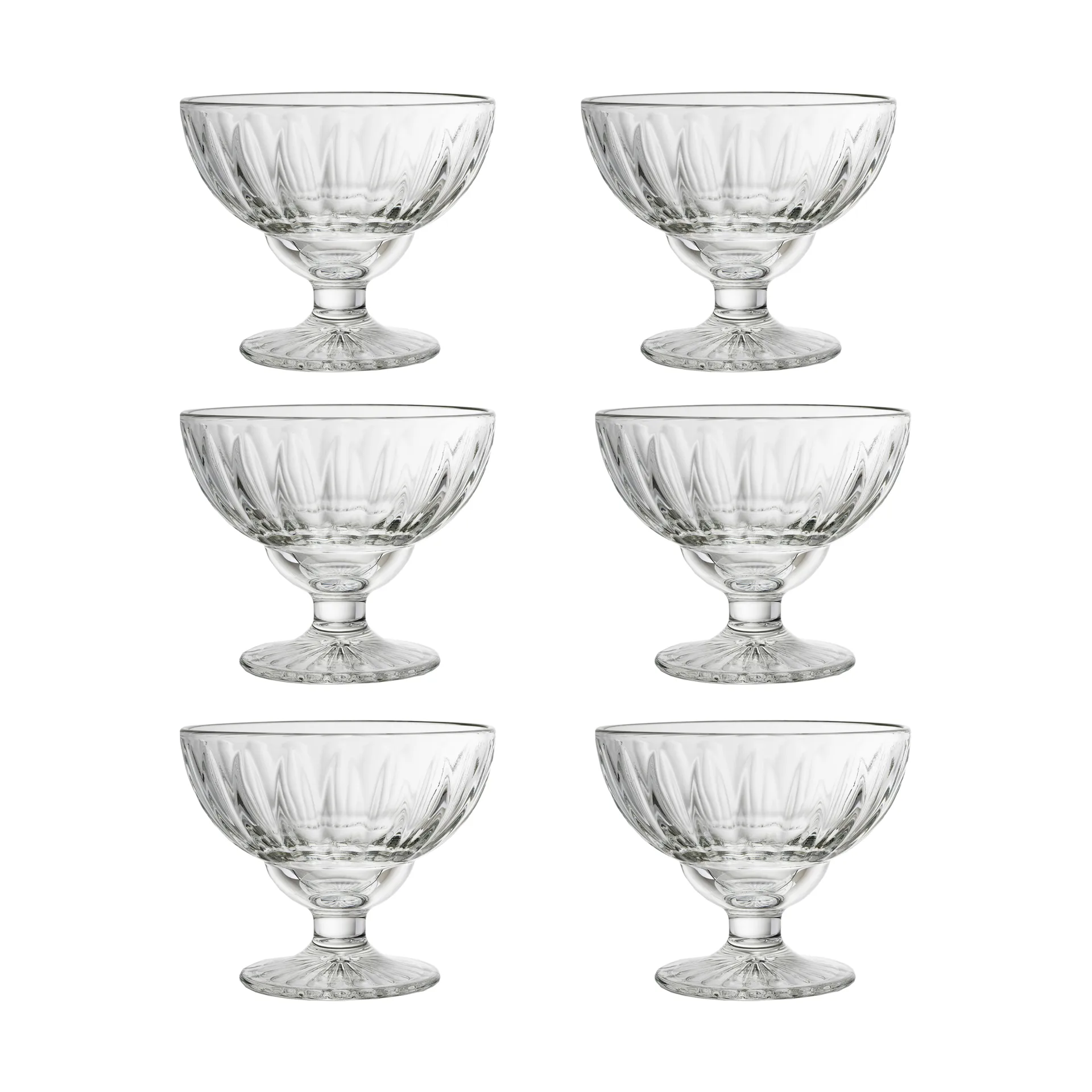 Μπολ Elise 40 cl 6 τεμάχια, Διαφανές La Rochère