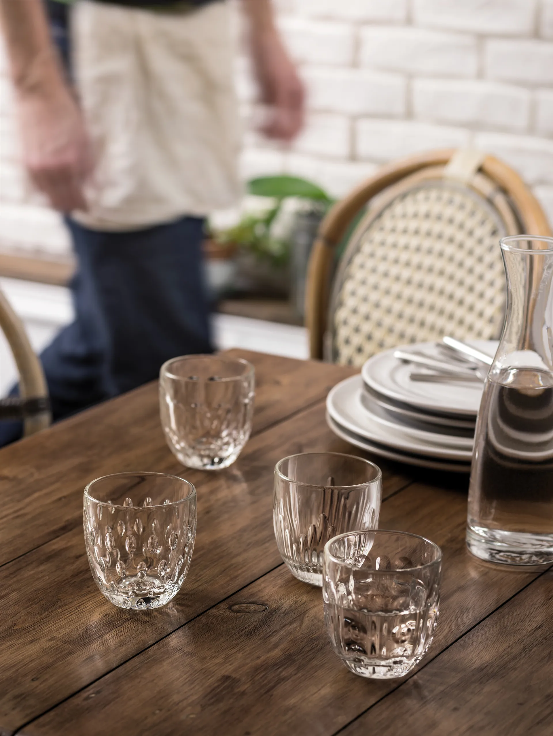 Ποτήρι espresso Troquet 10 cl 4 κομμάτια, Διαφανές La Rochère