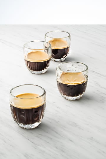 Ποτήρι espresso Troquet 10 cl 4 κομμάτια - Διαφανές - La Rochère