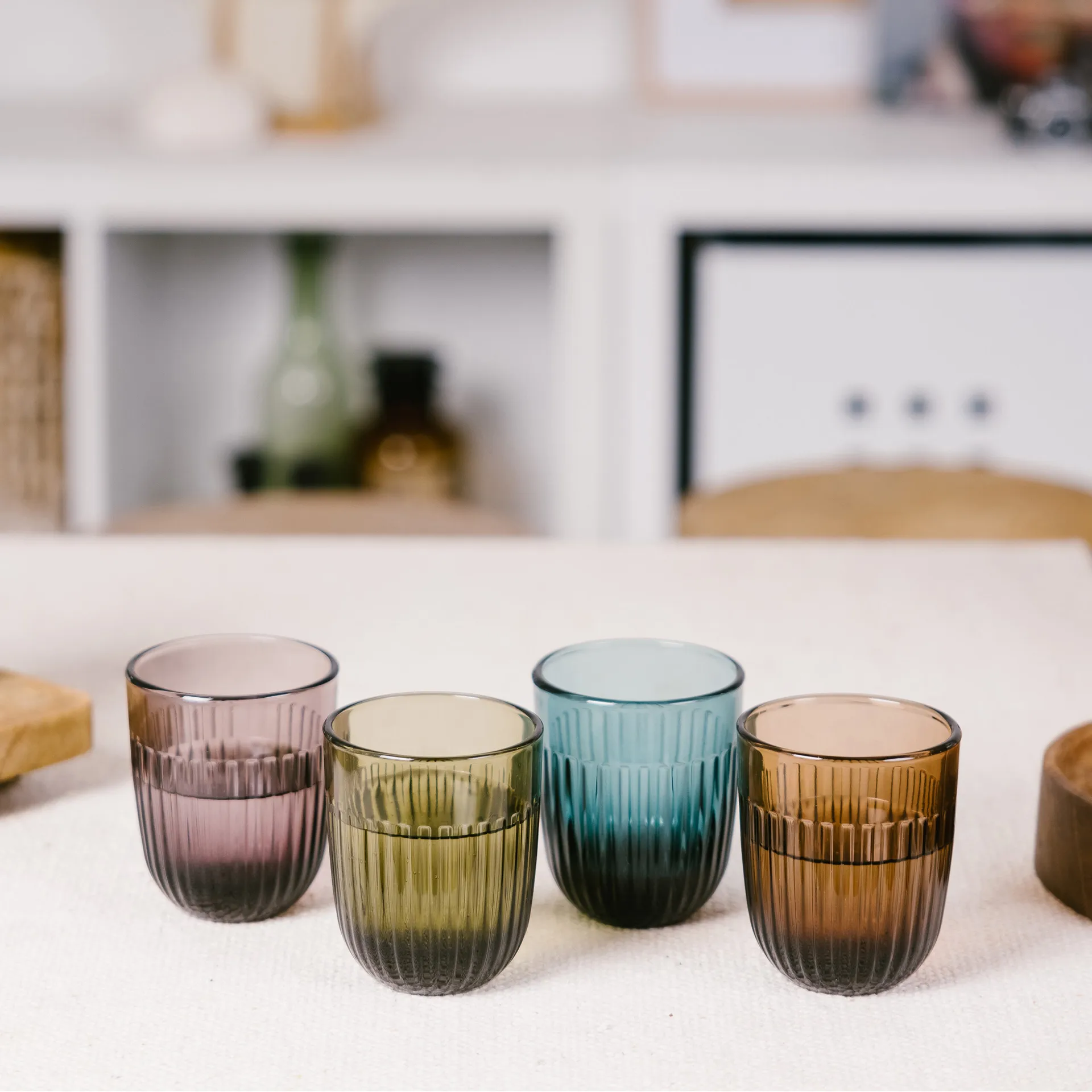 Ποτήρια νερού Ouessant 29 cl σετ 6 τεμαχίων, Aubergine La Rochère