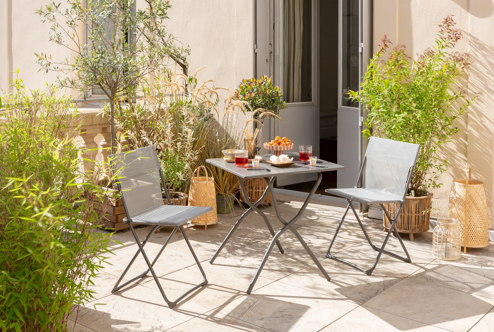 Καρέκλα Balcony, Titanium/grey Lafuma