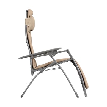 Ξαπλώστρα Futura BeComfort - Dark grey-moka - Lafuma