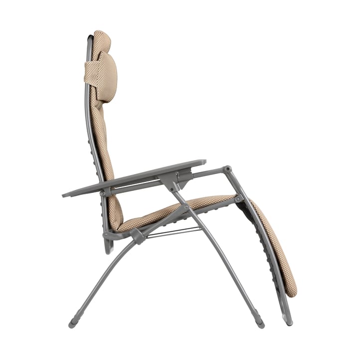 Ξαπλώστρα Futura BeComfort, Dark grey-moka Lafuma