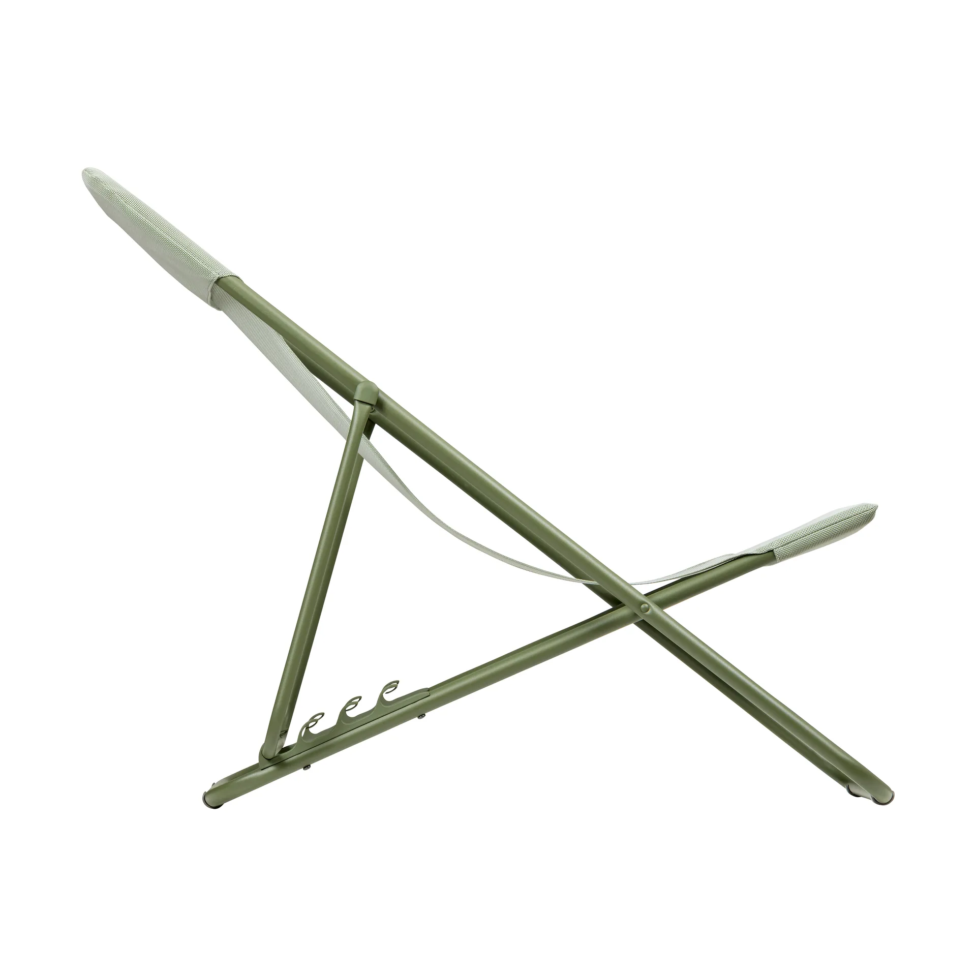 Maxi Transat Colorblock ξαπλώστρα, Βρύα (πράσινο) Lafuma