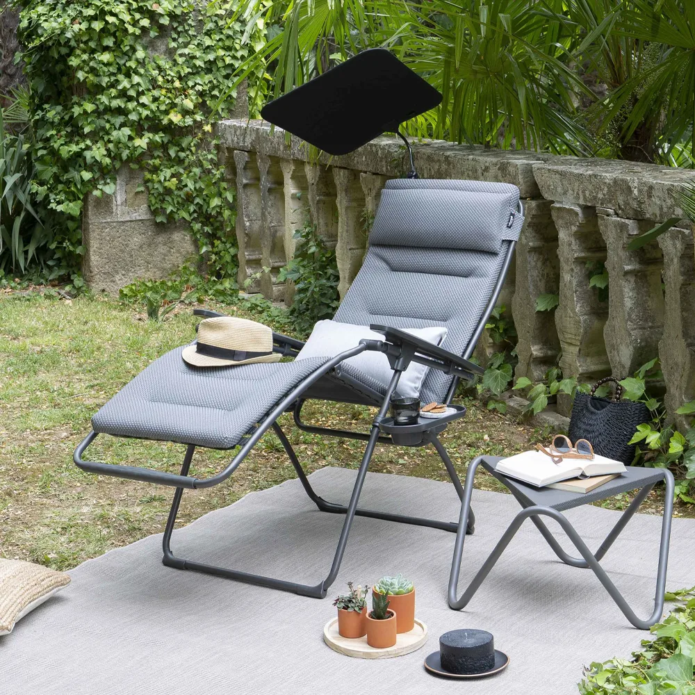 Ξαπλώστρα Relax 803, Becomfort silver Lafuma