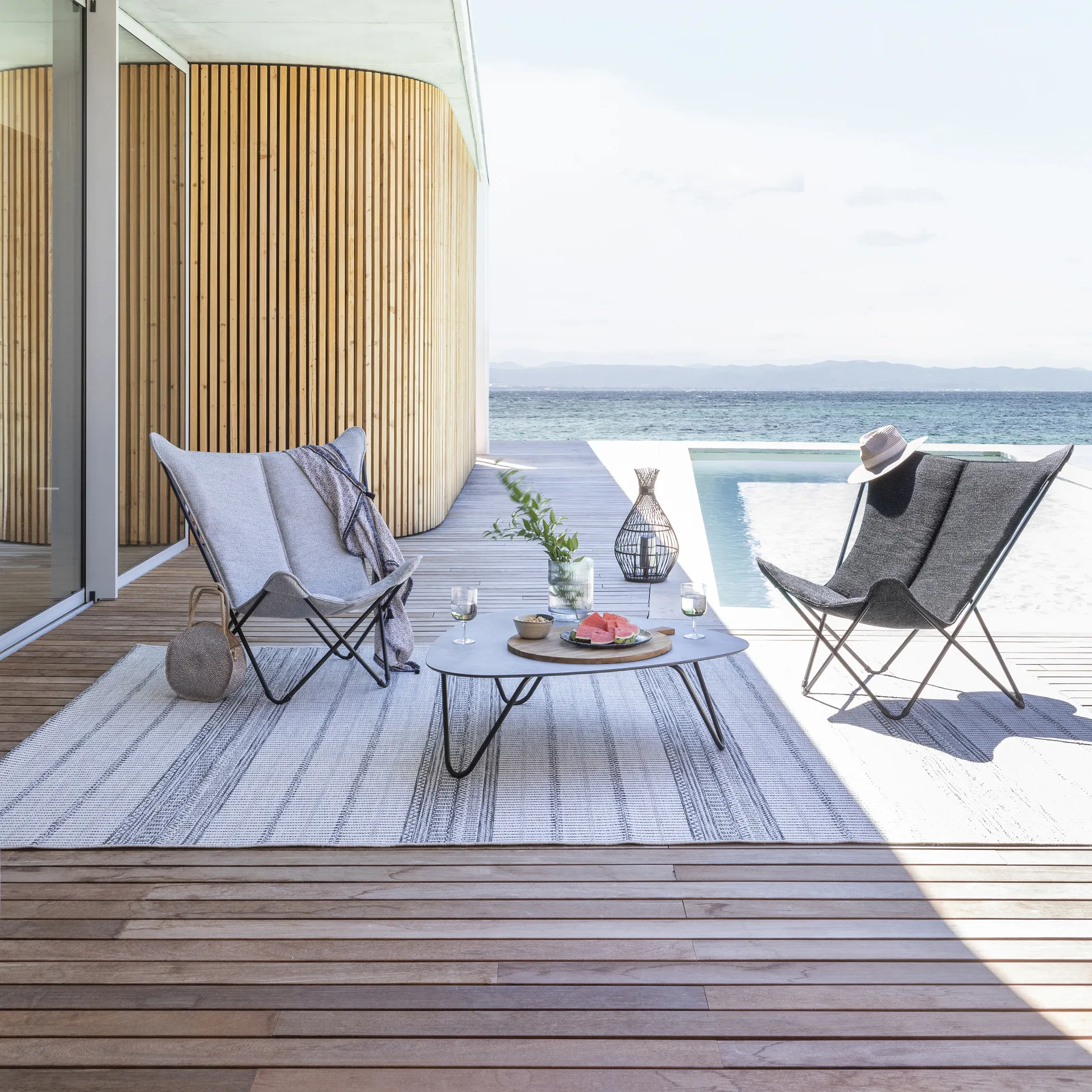 Ξαπλώστρα Sphinx, Sunbrella Ebene Lafuma