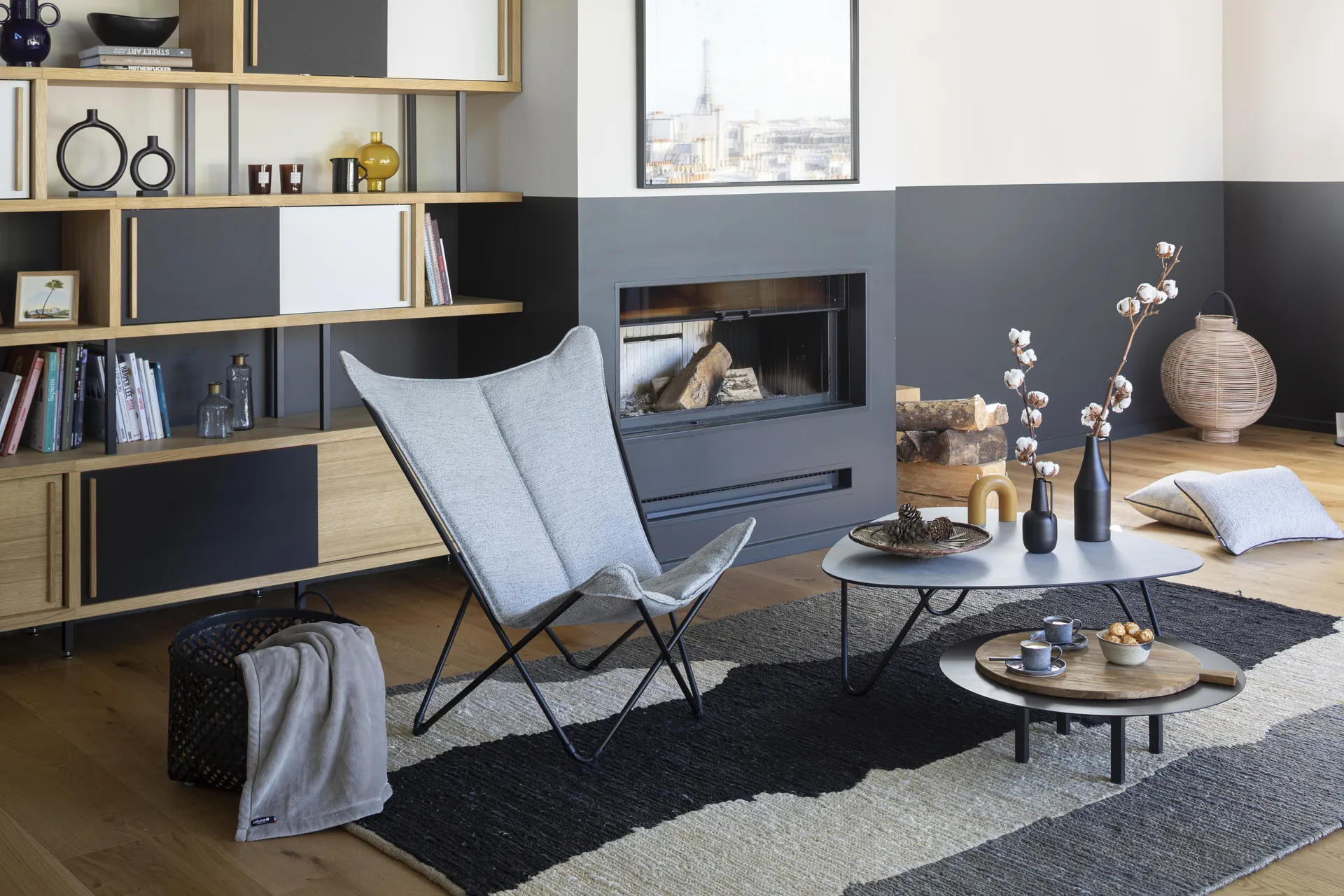 Ξαπλώστρα Sphinx, Sunbrella Granite Lafuma