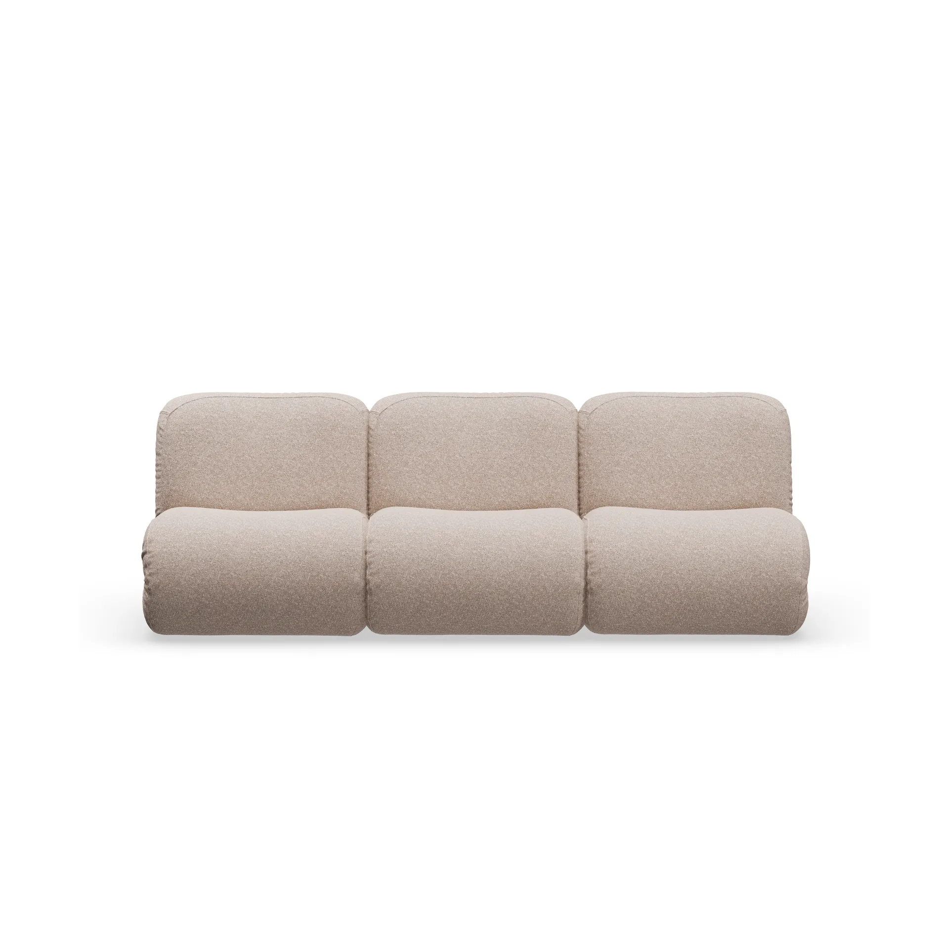 BAU καναπές 3-θέσιος, Zero beige,  Lammhults