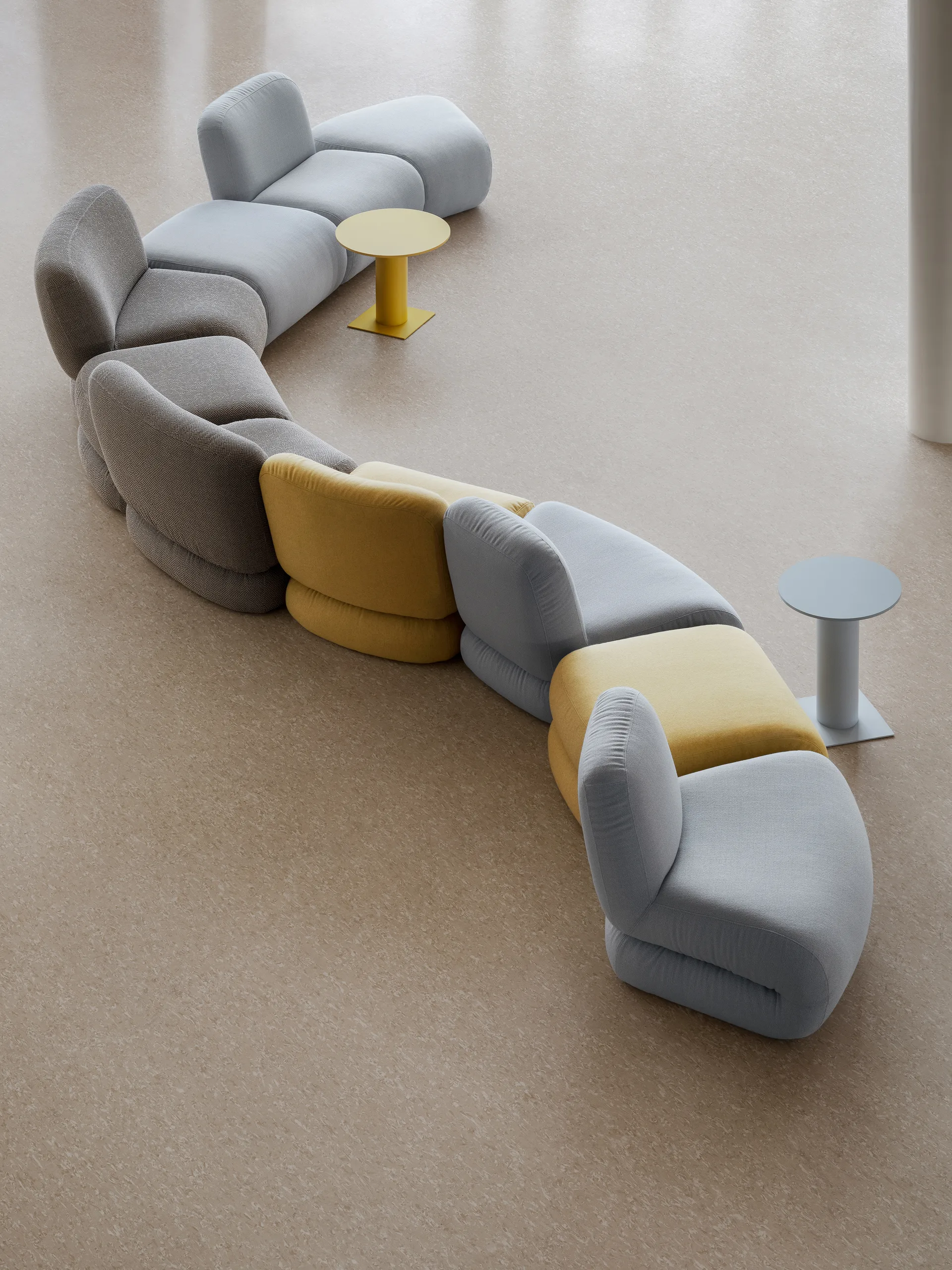 BAU πολυθρόνα, Vidar 0542 κόκκινο, straight Lammhults