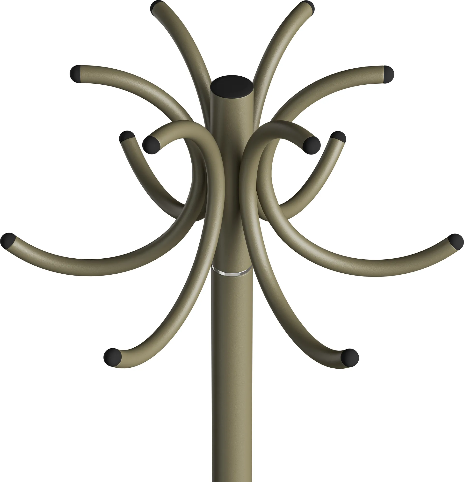 S70-12 κρεμάστρα ρούχων, Γκρι-πράσινη υφή Lammhults