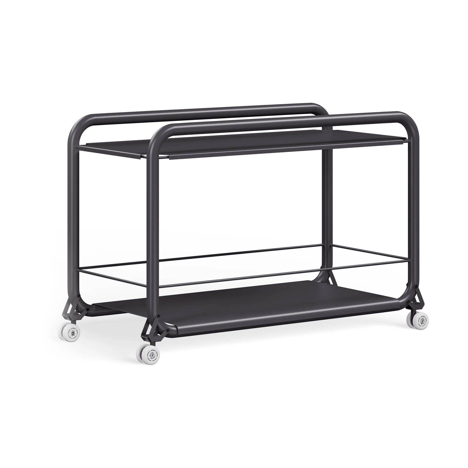 Tension καρότσι με ροδάκια, Graphit texture Lammhults