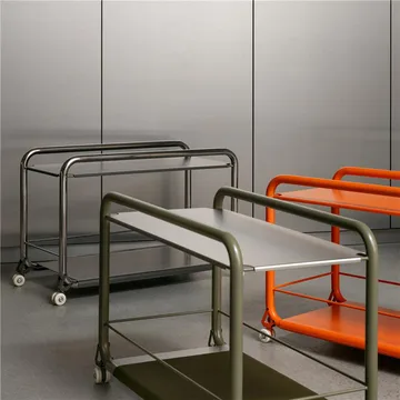 Tension καρότσι με ροδάκια - Krom-green - Lammhults