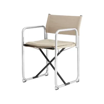 X75-2 πολυθρόνα - Φυσικό λινό-χρώμιο - Lammhults