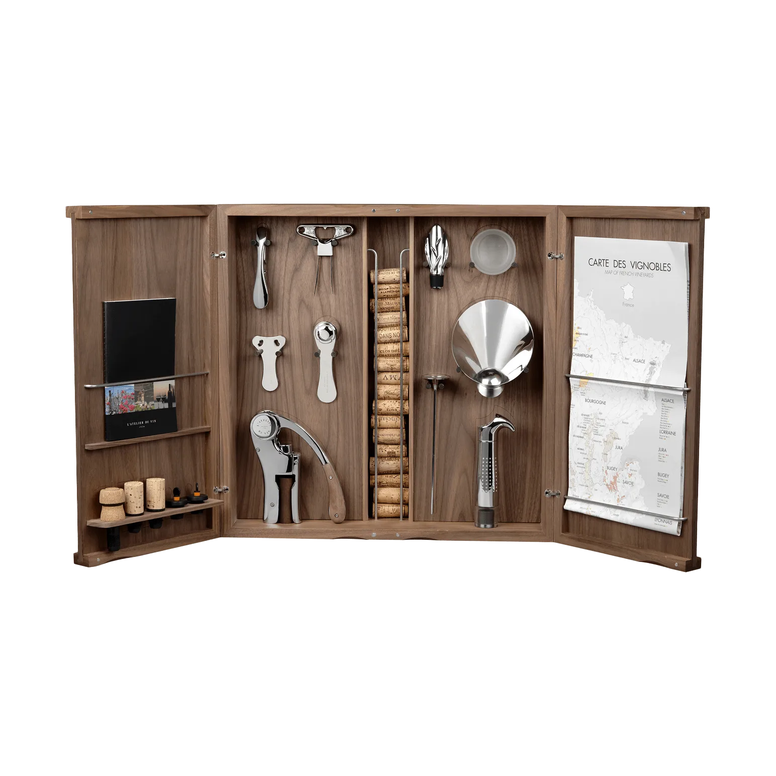 Cabinet d'Oeno-Curiosités ντουλάπι κρασιών, 13 τεμάχια L'Atelier du Vin