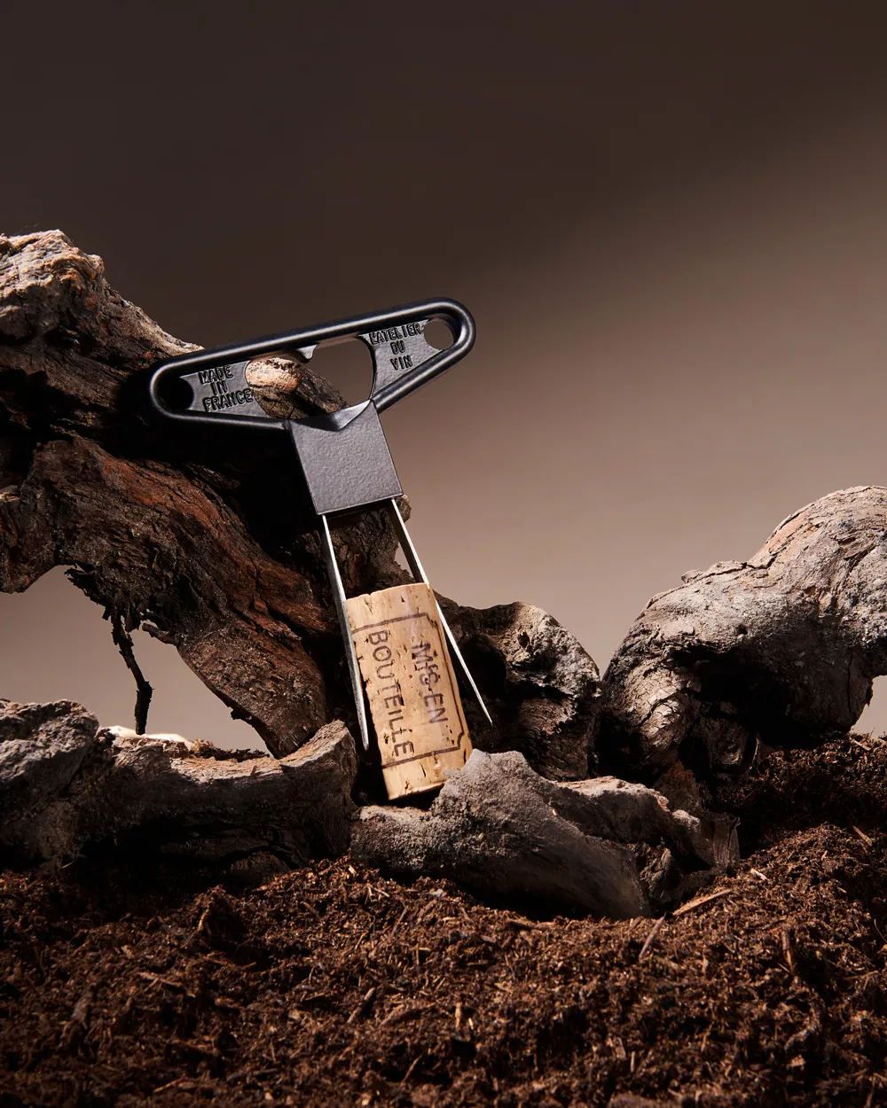 L'Atelier Bilame ανοιχτήρι διπλής λεπίδας, Μάυρο L'Atelier du Vin